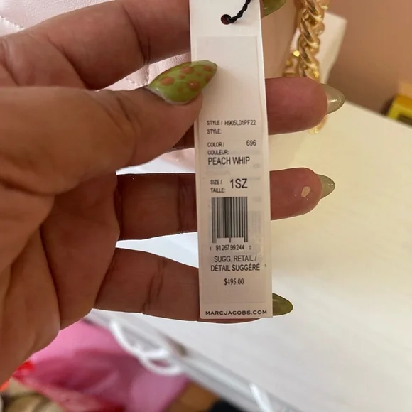 Marc Jacobs peach whip pillow bag BNWT - Picture 6 of 7